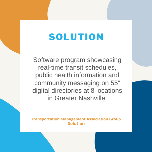 Information about transit solution for TMA Group built by TouchSource
