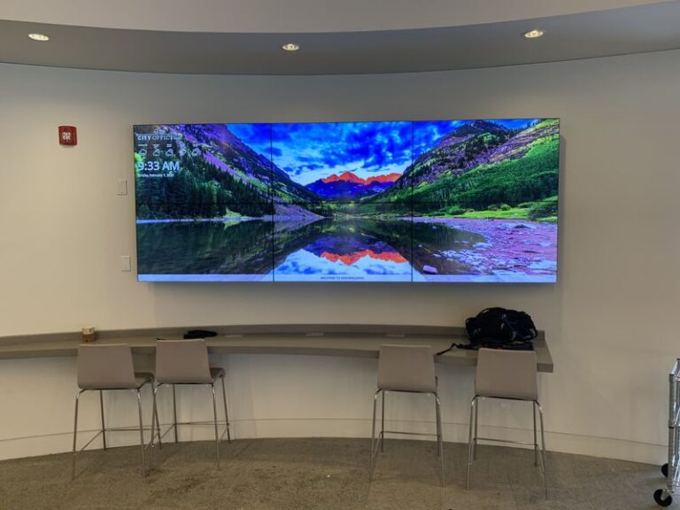 TouchSource Motion Art at Client Site
