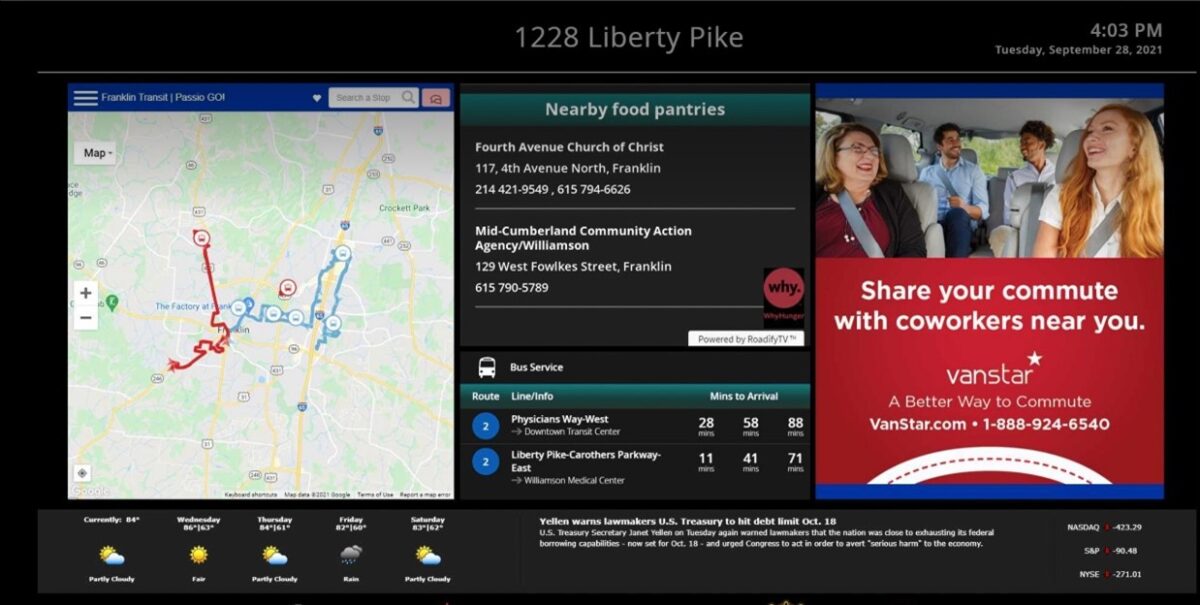 Creating a Transit Communication Network with TouchSource Digital ...