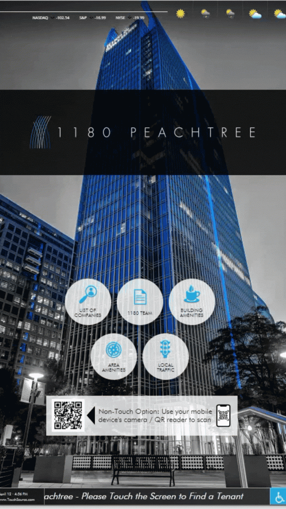 digital-directory-interact-software-by-touchsource-peachtree