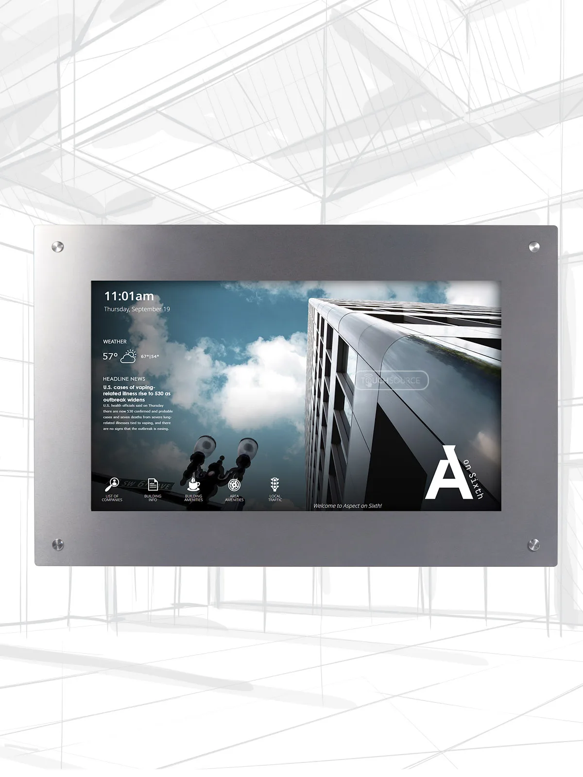 Mirada Digital Wall Display