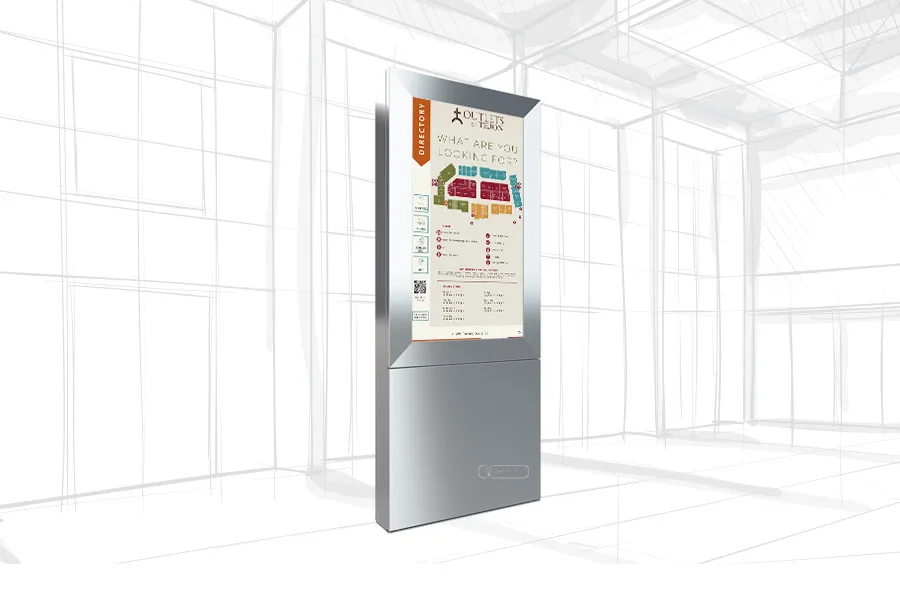 Frontier Freestanding Outdoor Kiosk
