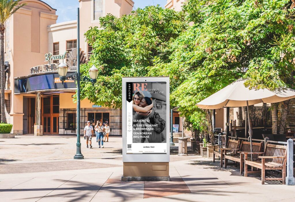 Retail Outdoor Kiosk - Local Ad-cropped