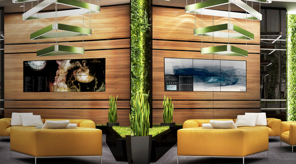Hospitality Video Wall from TouchSource