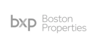 Boston Properties corporate logo with 'bxp' lettering and 'Boston Properties' text