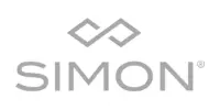 Simon logo with a geometric double-loop symbol above the word SIMON.
