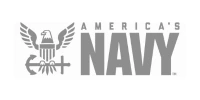 Official America's Navy logo: gray eagle with shield, anchor, and the words 'AMERICA'S NAVY'.