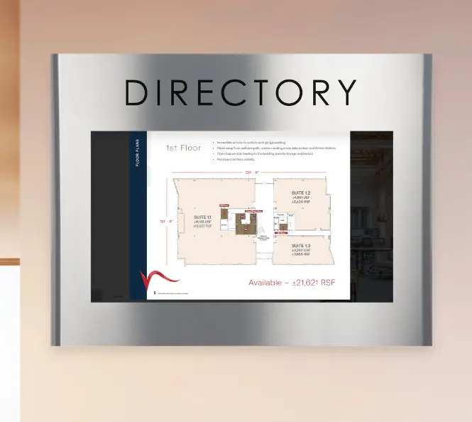 TouchSource digital directory for commercial real estate